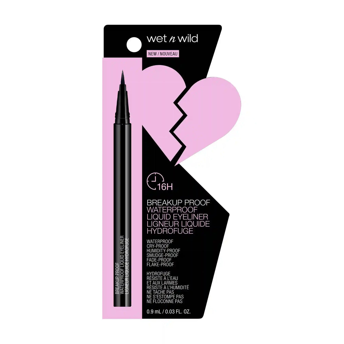 Breakup Proof Waterproof Liquid Eyeliner | Black