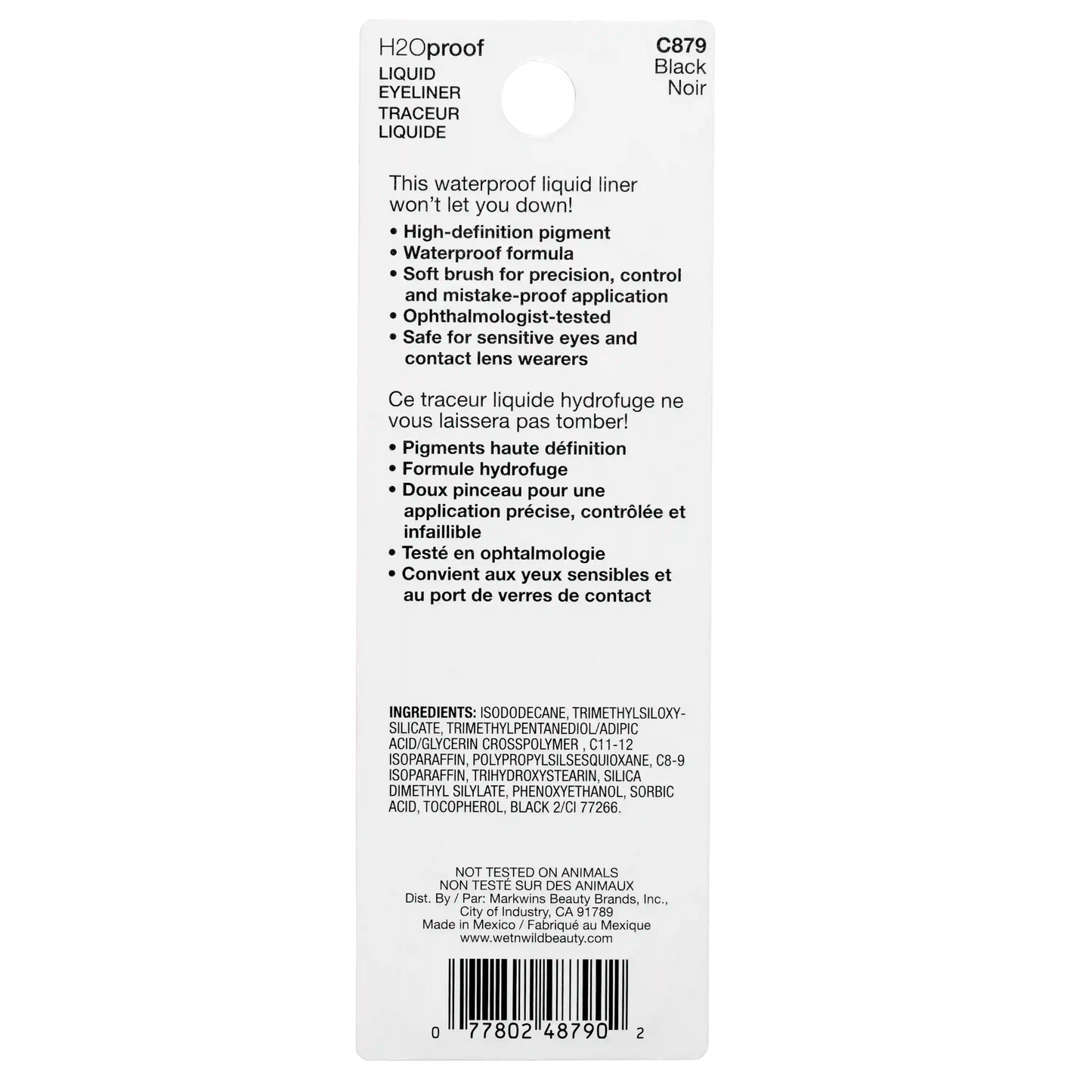 H2O PROOF LIQUID EYELINER | BLACK