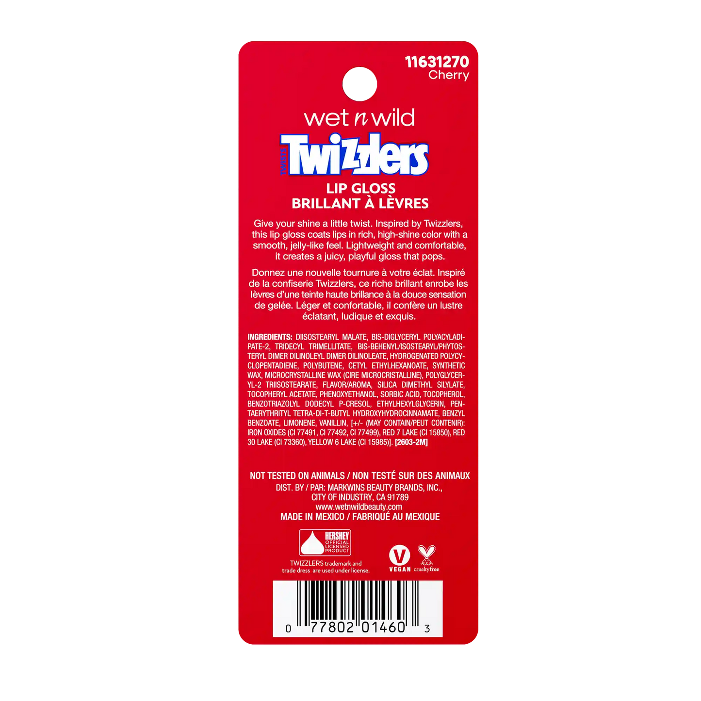TWIZZLERS Lip Gloss | Cherry