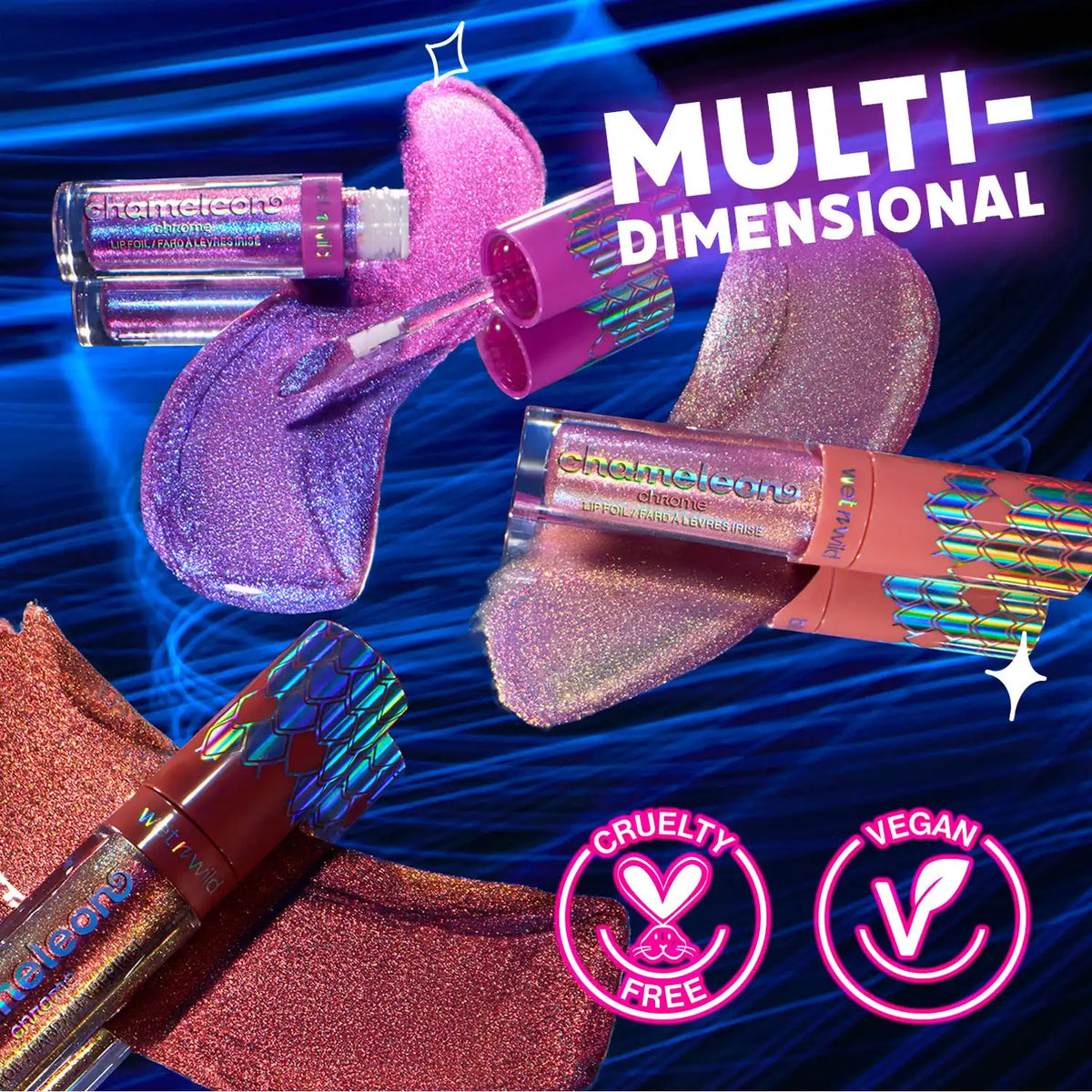 Chameleon Chrome Lip Foil | Purple Matter