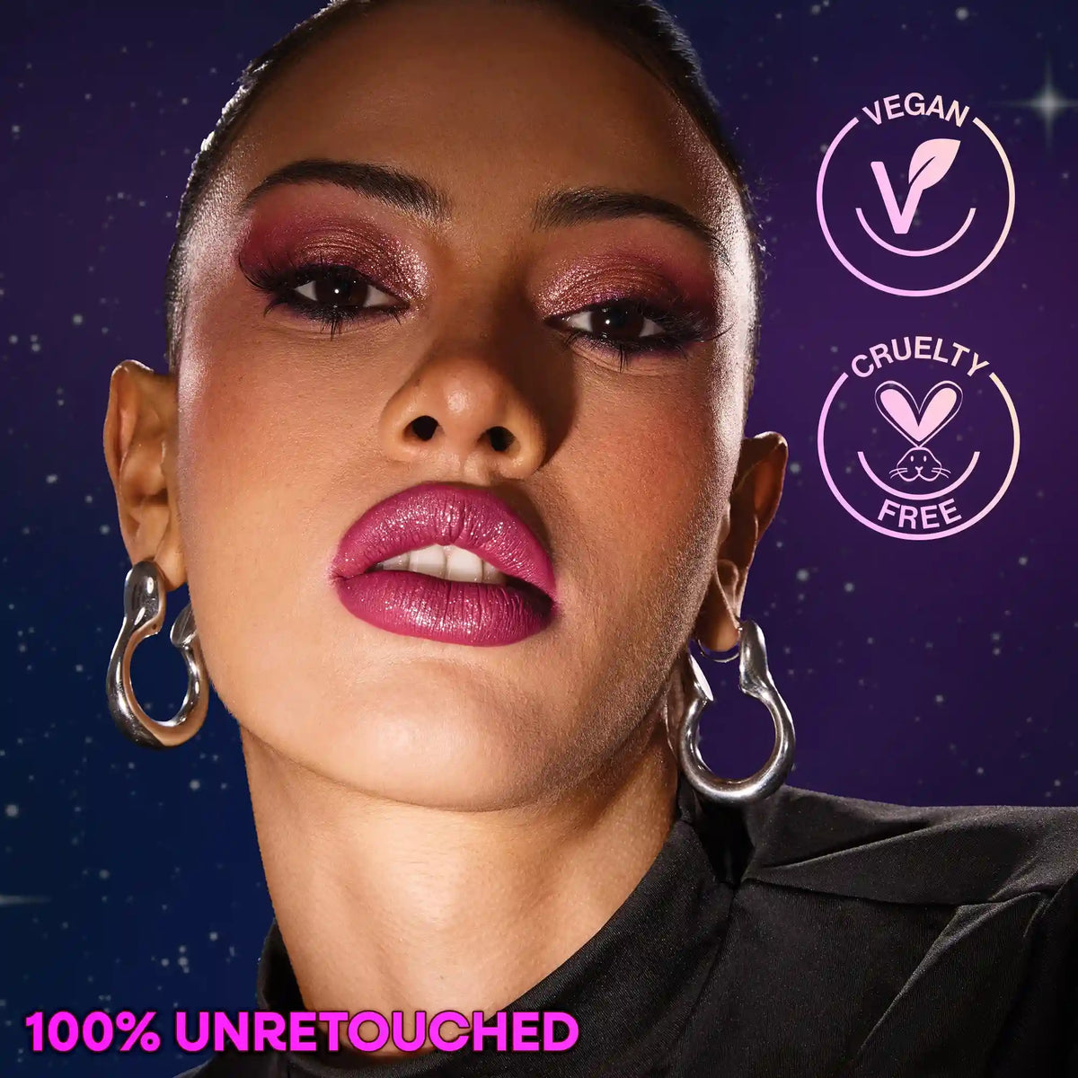 Mega Glitter Shimmer Liquid Lipstick | Pink Future