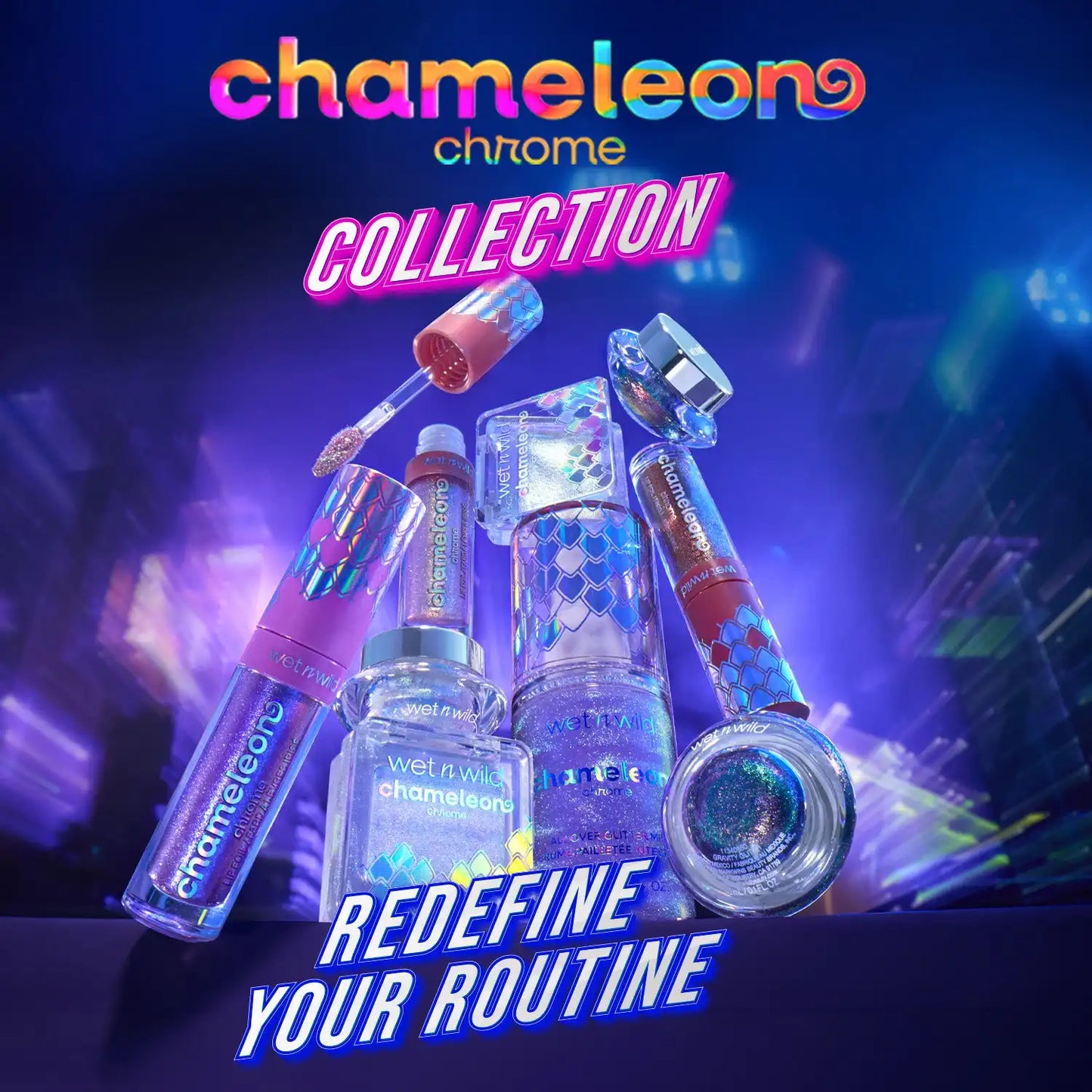 Chameleon Chrome All Over Glitter Mist | Milkier Way