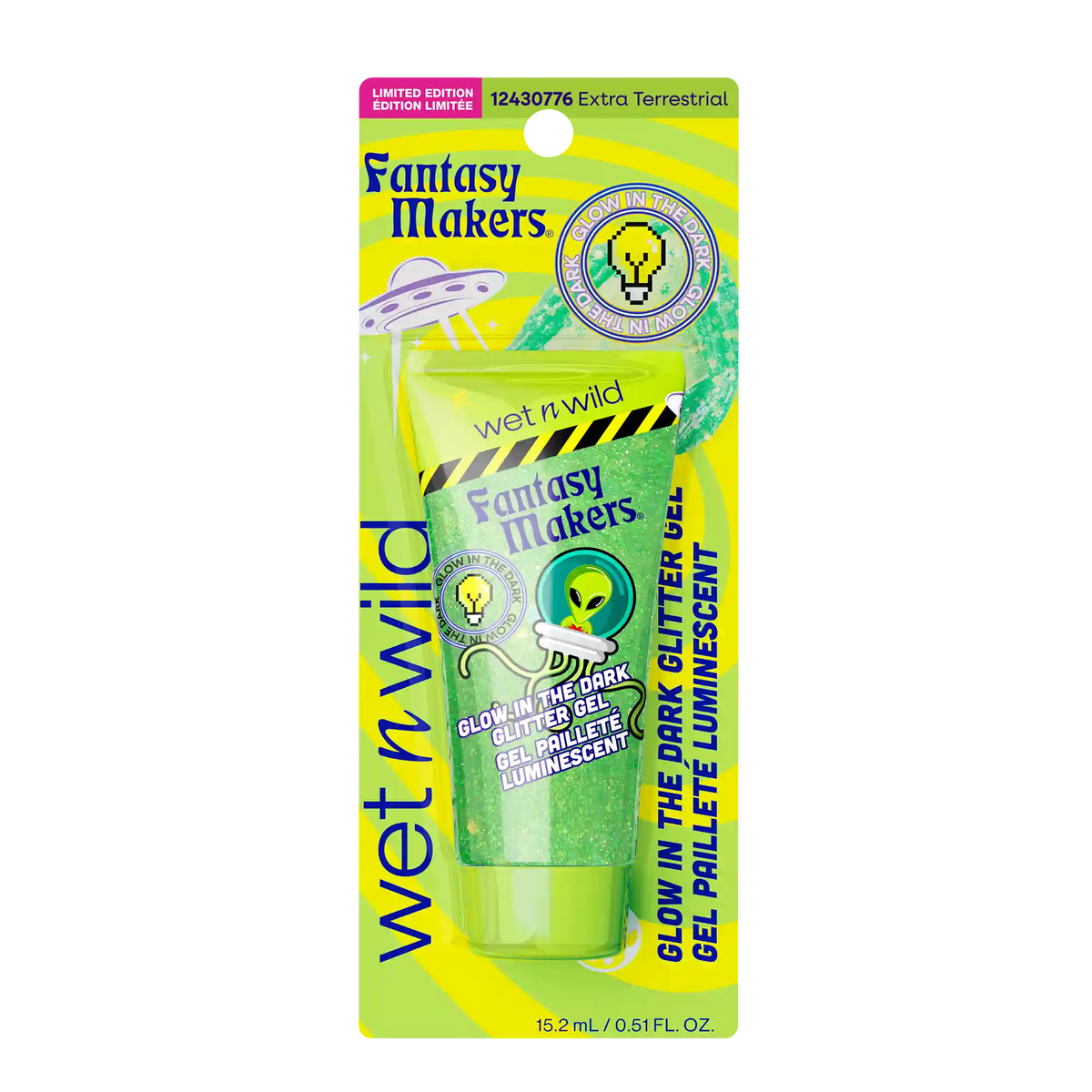Glow in the Dark Glitter Gel | Extra Terrestrial