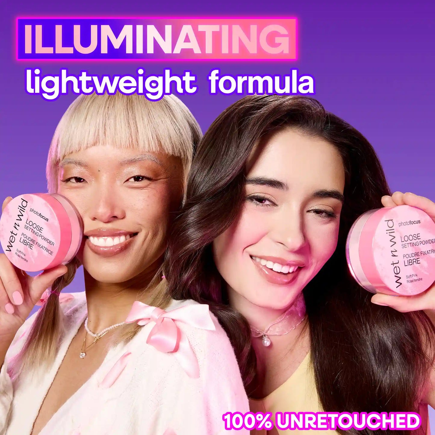 Photo Focus Loose Setting Powder | Soft Pink