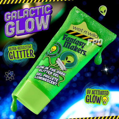 Glow in the Dark Glitter Gel | Extra Terrestrial