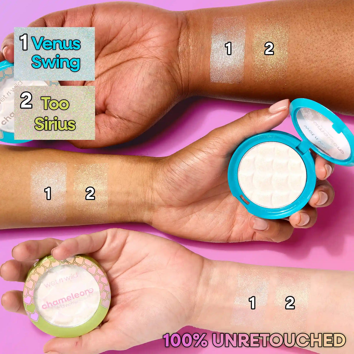 Chameleon Chrome Highlighter | Too Sirius