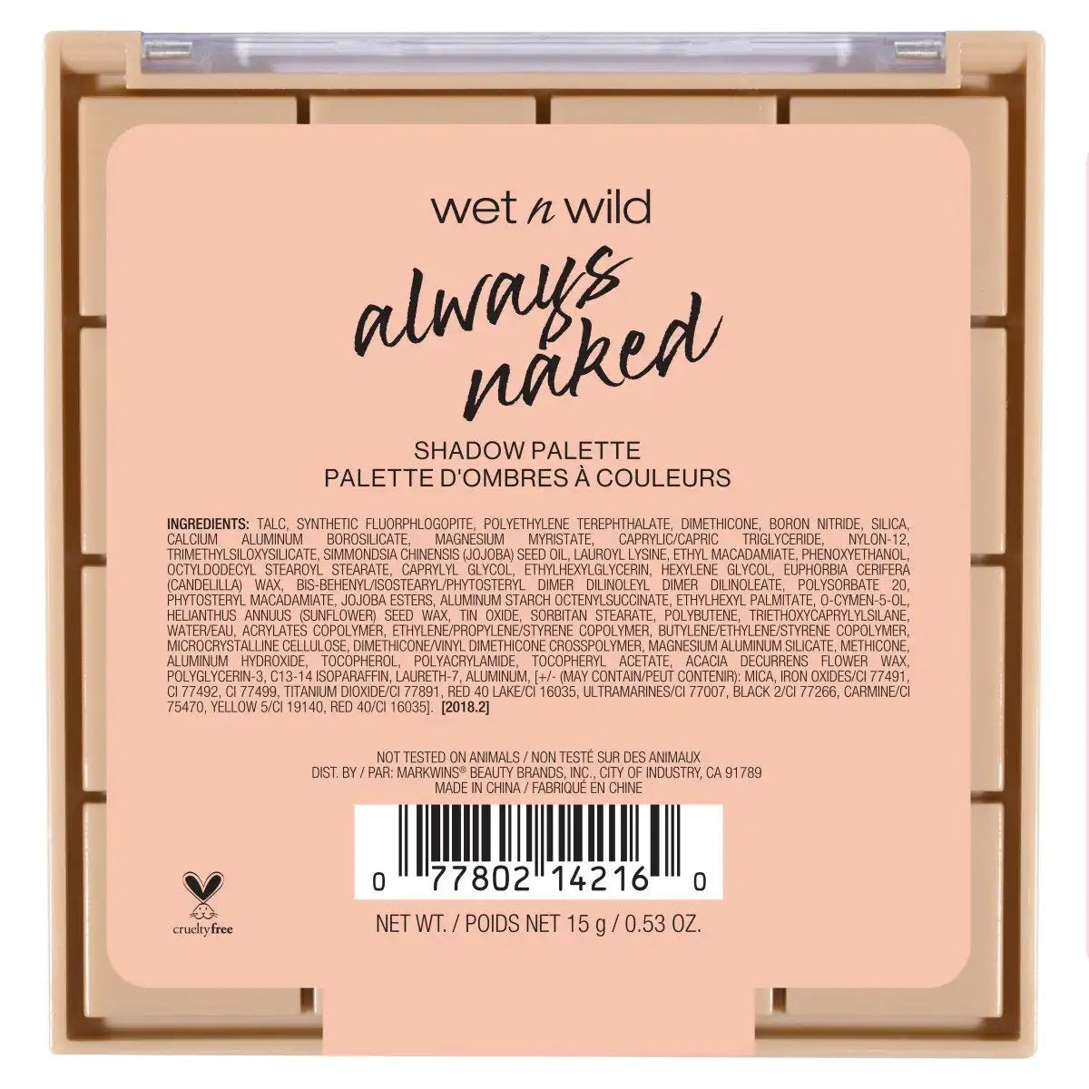 Always Naked Palette