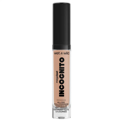 Mega Last Incognito All-Day Full Coverage Concealer | Light Honey