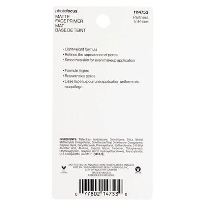 Photo Focus Matte Face Primer