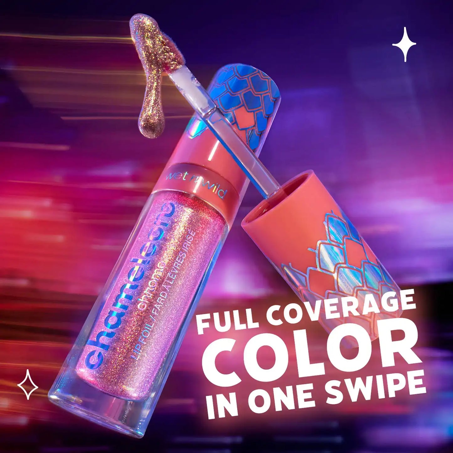 Chameleon Chrome Lip Foil | Moonshift Bloom