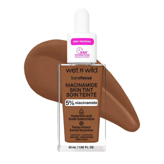 Bare Focus Niacinamide Skin Tint | Chestnut