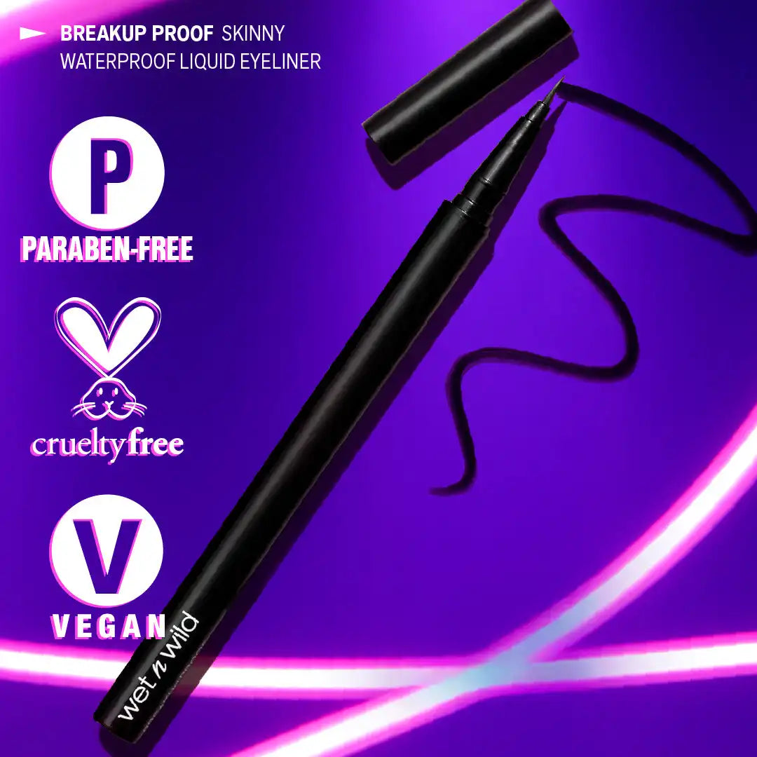Breakup Proof Skinny Waterproof Liquid Eyeliner