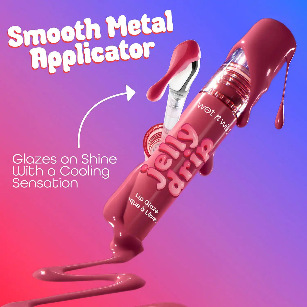 Jelly Drip Lip Glaze | Berry Squish