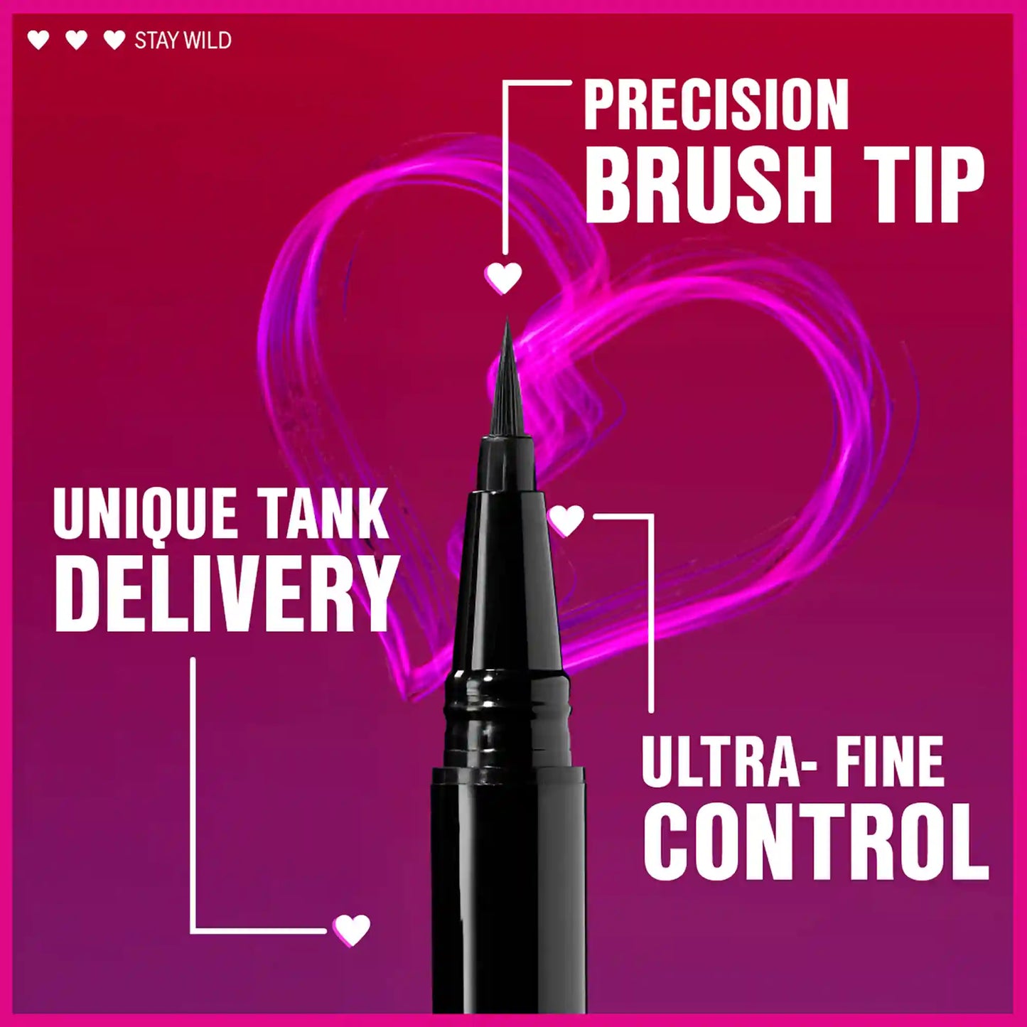 Breakup Proof Waterproof Liquid Eyeliner | Black