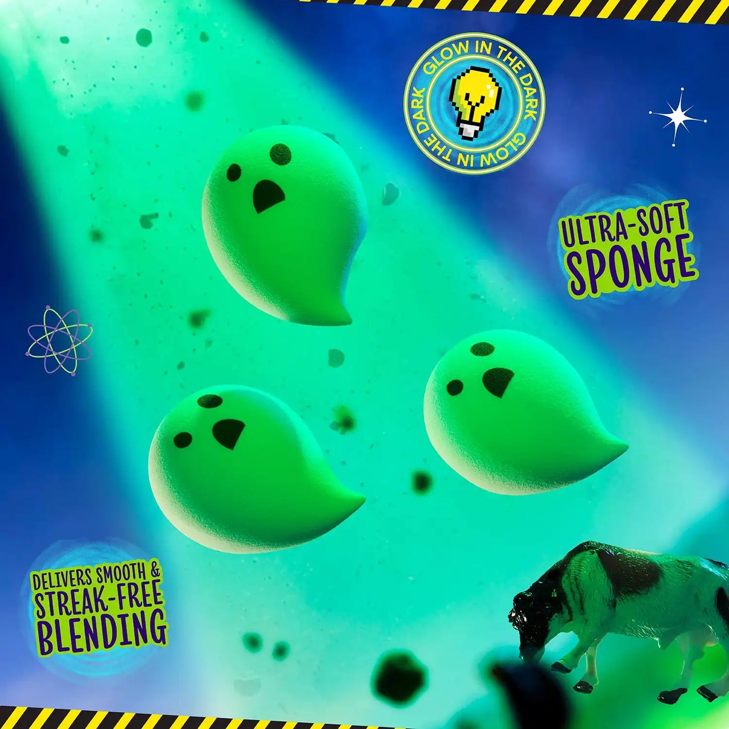 Glow in the Dark Makeup Sponge