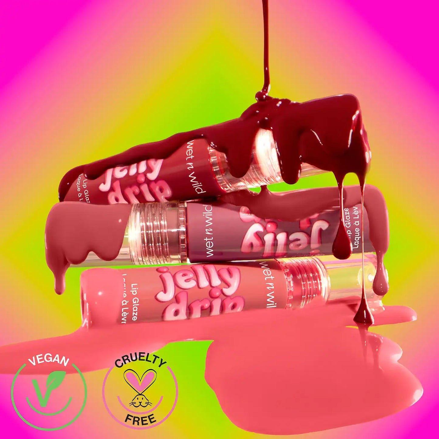 Jelly Drip Lip Glaze | Raspberry Crush