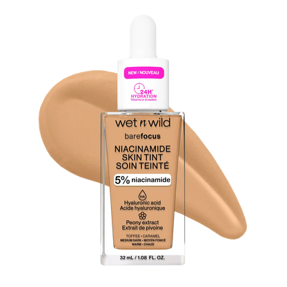 Bare Focus Niacinamide Skin Tint | Toffee
