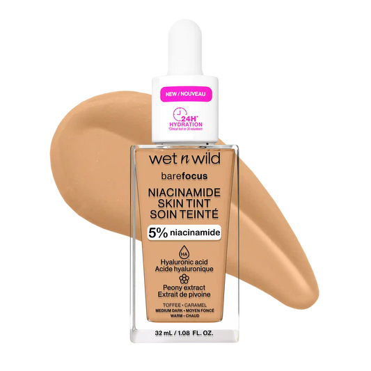 Bare Focus Niacinamide Skin Tint | Toffee