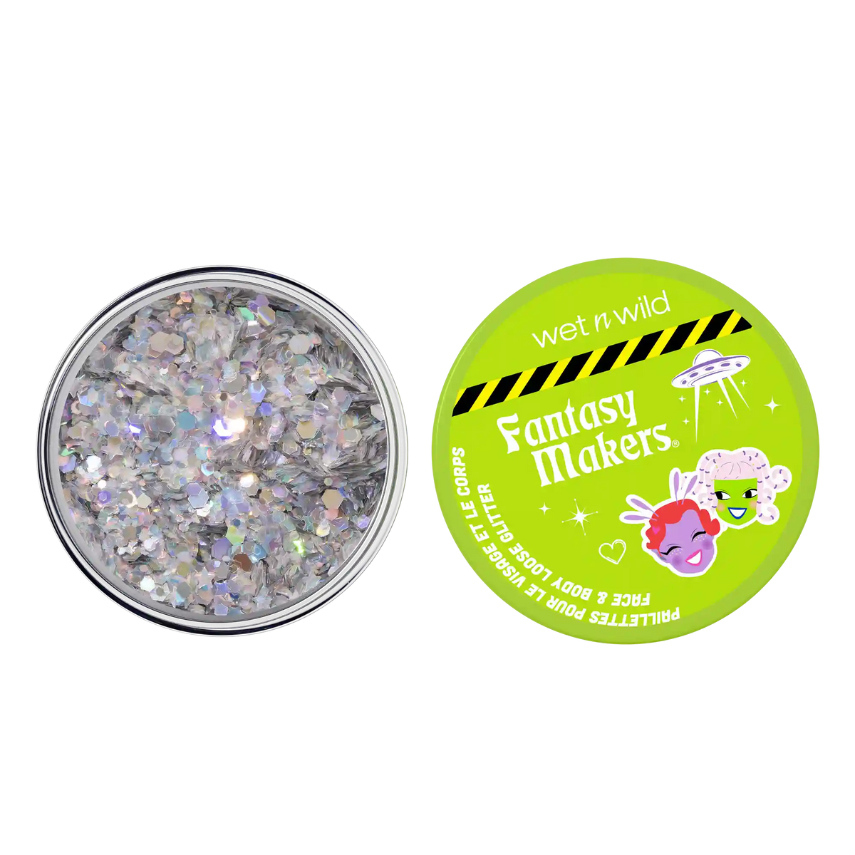 Face & Body Loose Glitter with Glue Set | Lunar Dust