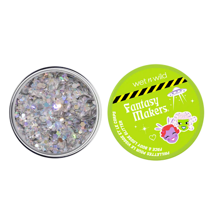 Face & Body Loose Glitter with Glue Set | Lunar Dust