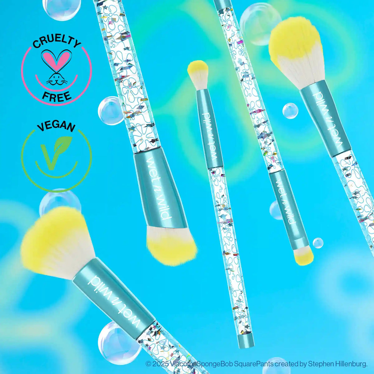 The Water's Fine! 5-Piece Makeup Brush Set