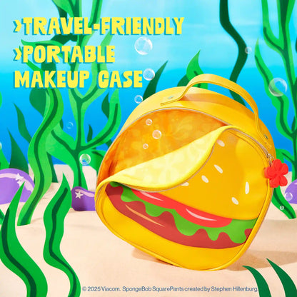 Makeup Bag | Krabby Patty Style
