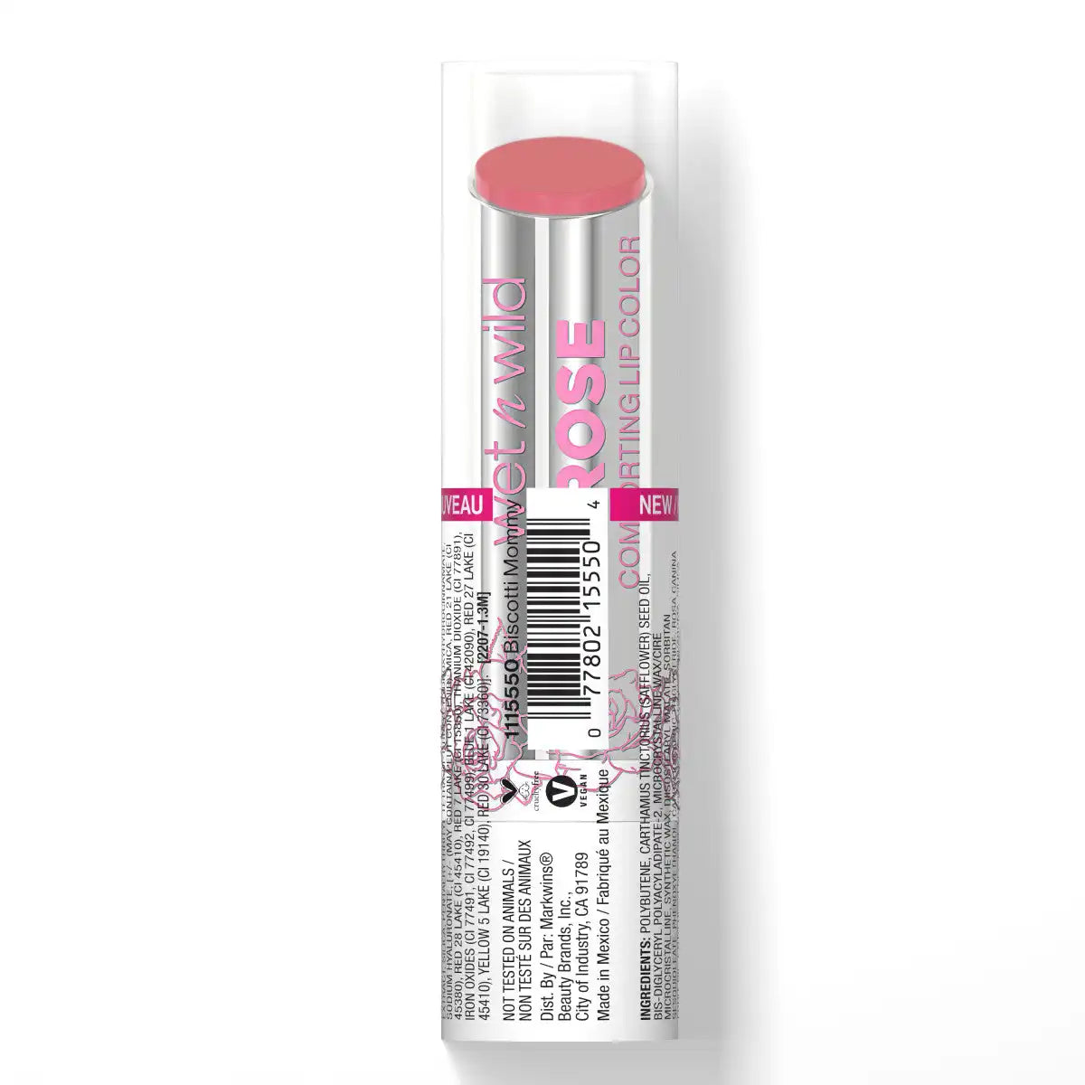 Rose Comforting Lip Color | Biscotti Mommy