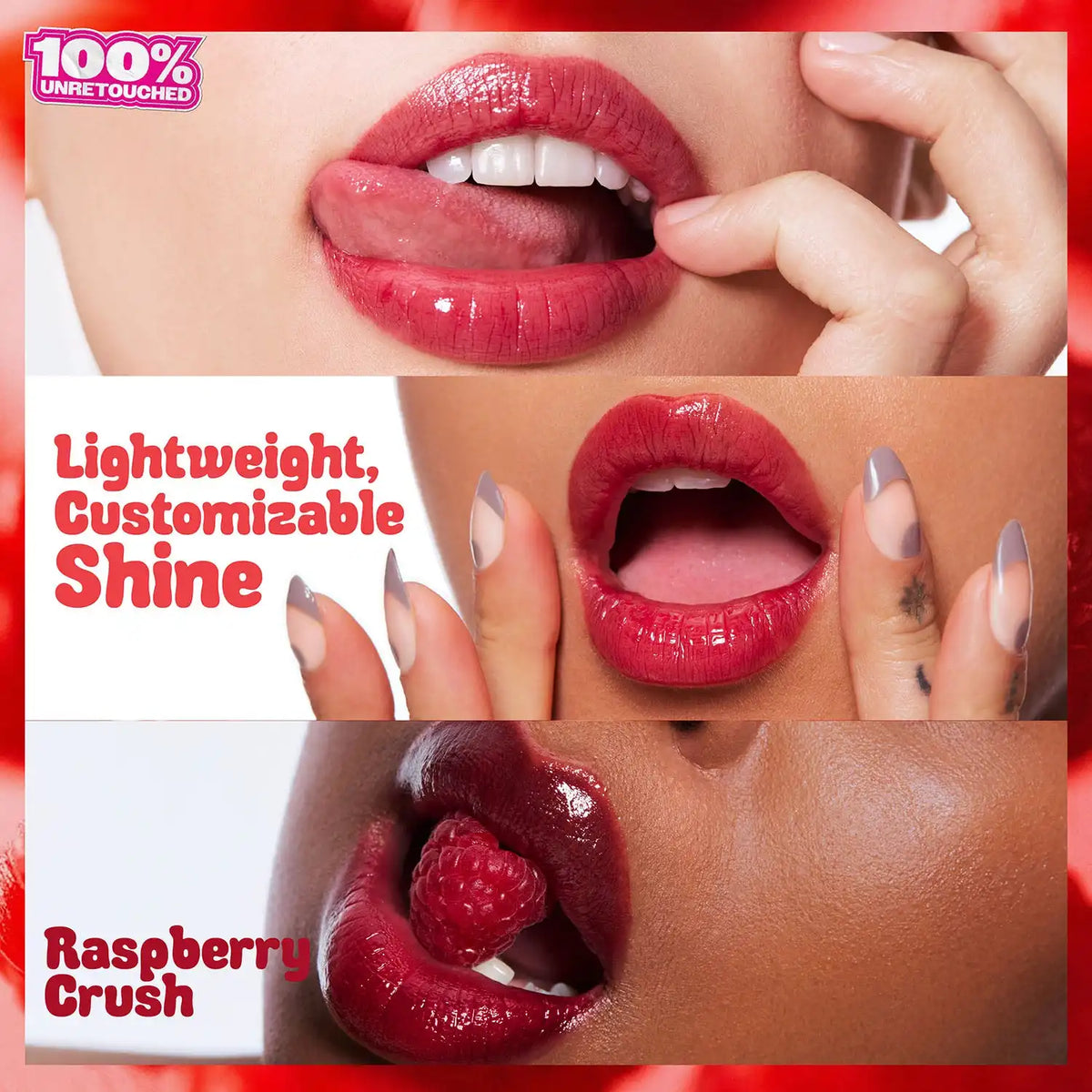 Jelly Drip Lip Glaze | Raspberry Crush