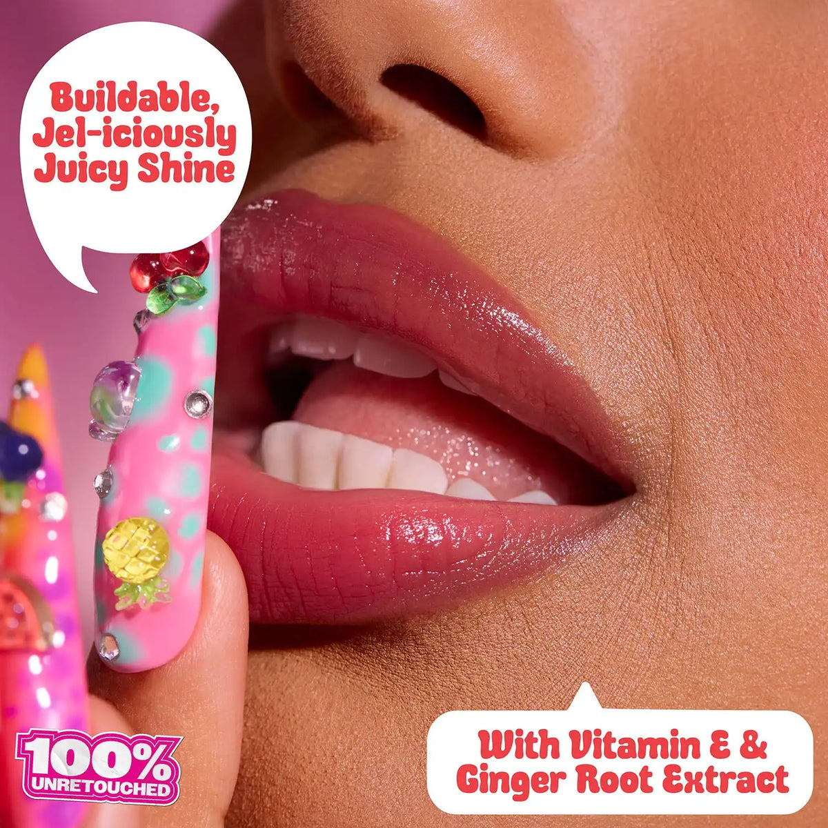 Jelly Drip Lip Glaze | Blush Guava