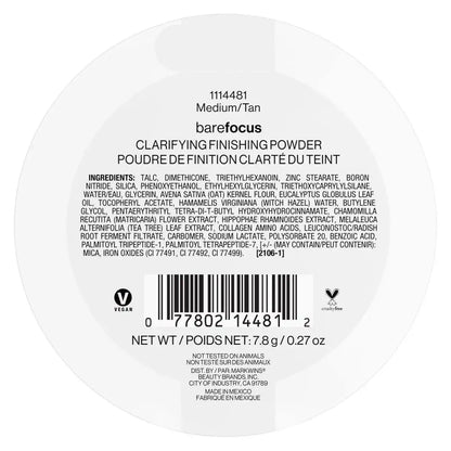 Bare Focus Clarifying Finishing Powder | Medium-Tan