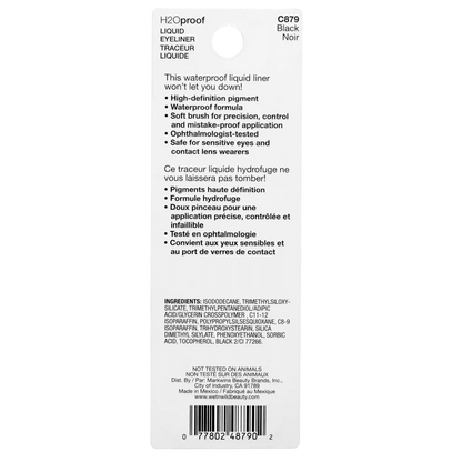 H2O PROOF LIQUID EYELINER | BLACK