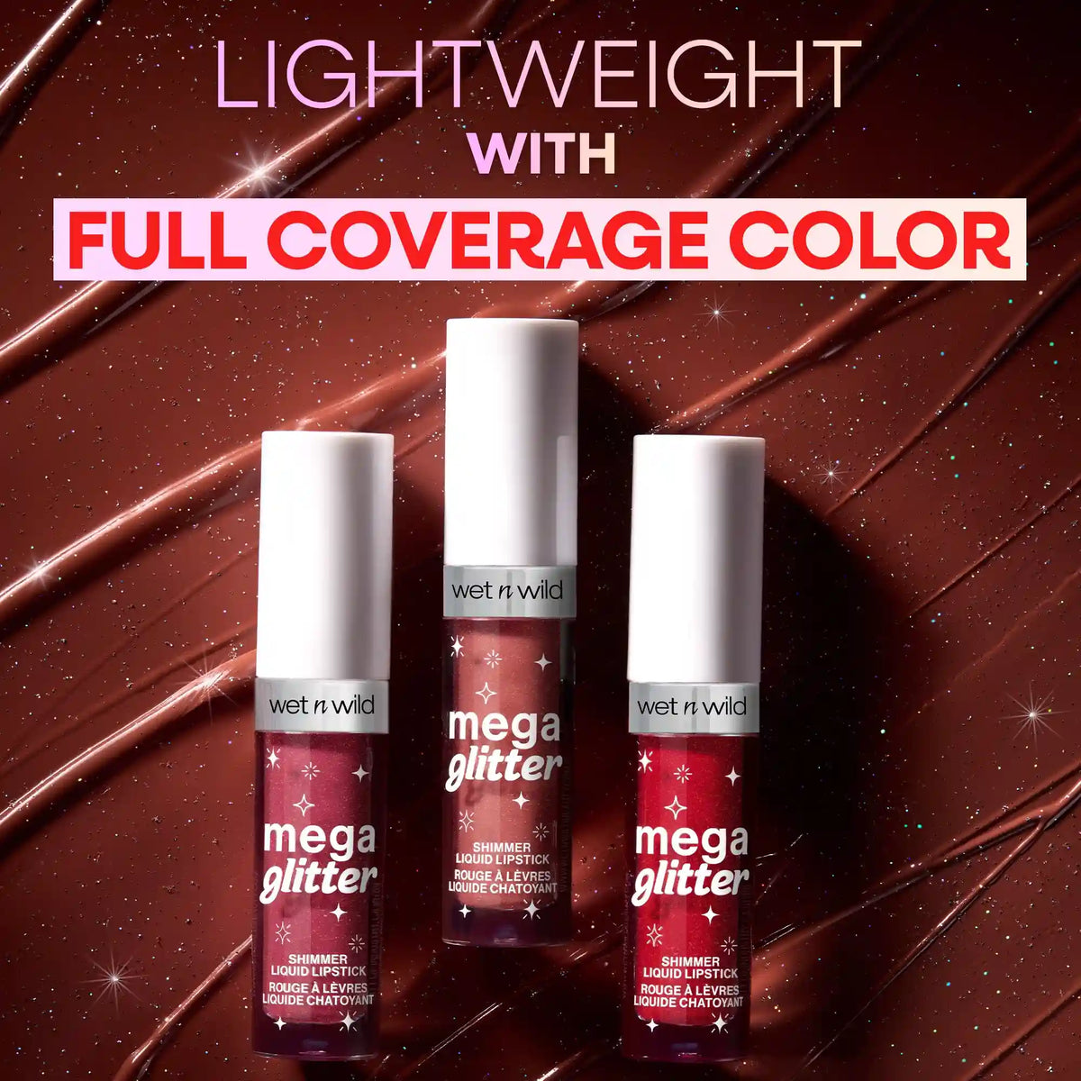 Mega Glitter Shimmer Liquid Lipstick | Pink Future