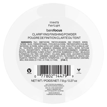 Bare Focus Clarifying Finishing Powder | Fair-Light
