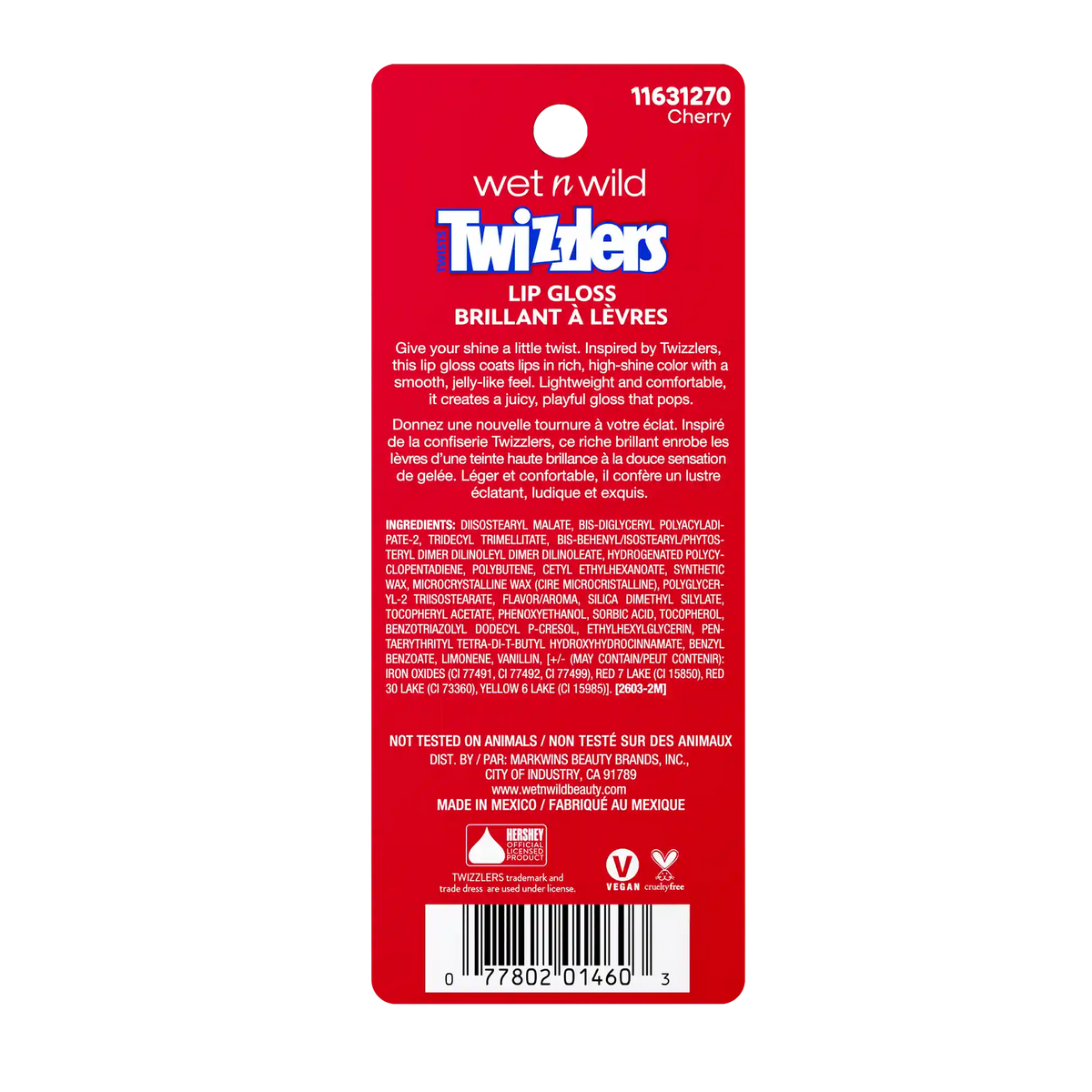 TWIZZLERS Lip Gloss | Cherry