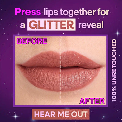 Mega Glitter Shimmer Liquid Lipstick | Hear Me Out