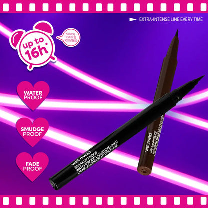 Breakup Proof Waterproof Liquid Eyeliner | Brown