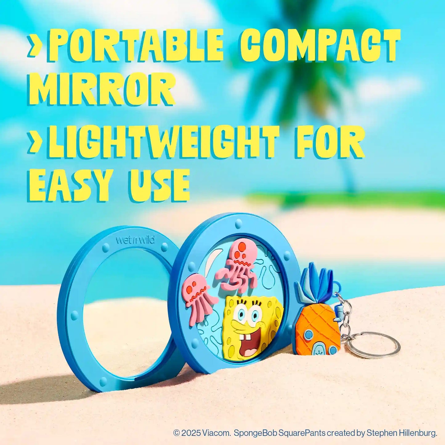 Always Looking Up Mirror and Keychain Set