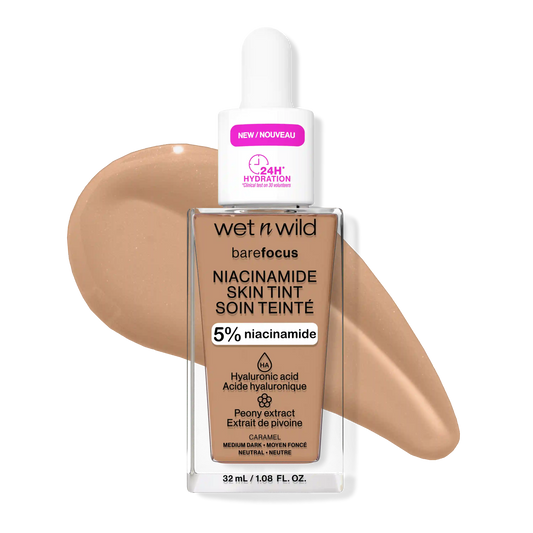 Bare Focus Niacinamide Skin Tint | Caramel