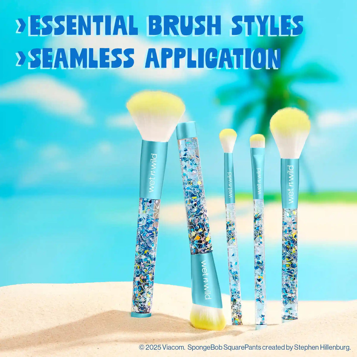 The Water's Fine! 5-Piece Makeup Brush Set