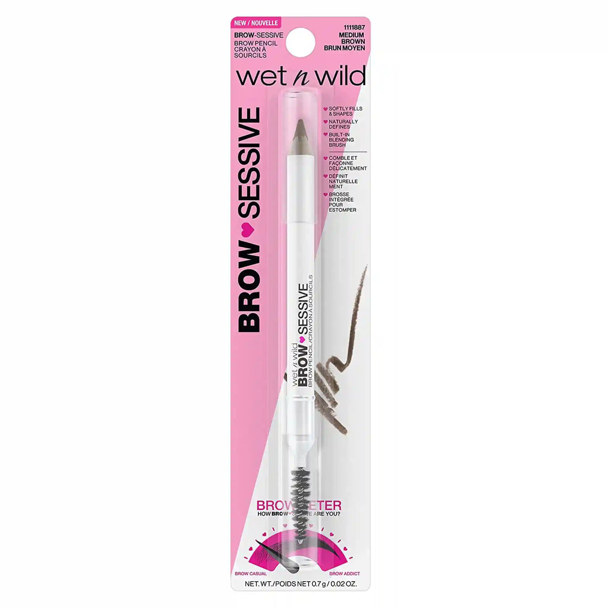 Brow-Sessive Brow Pencil | Medium Brown