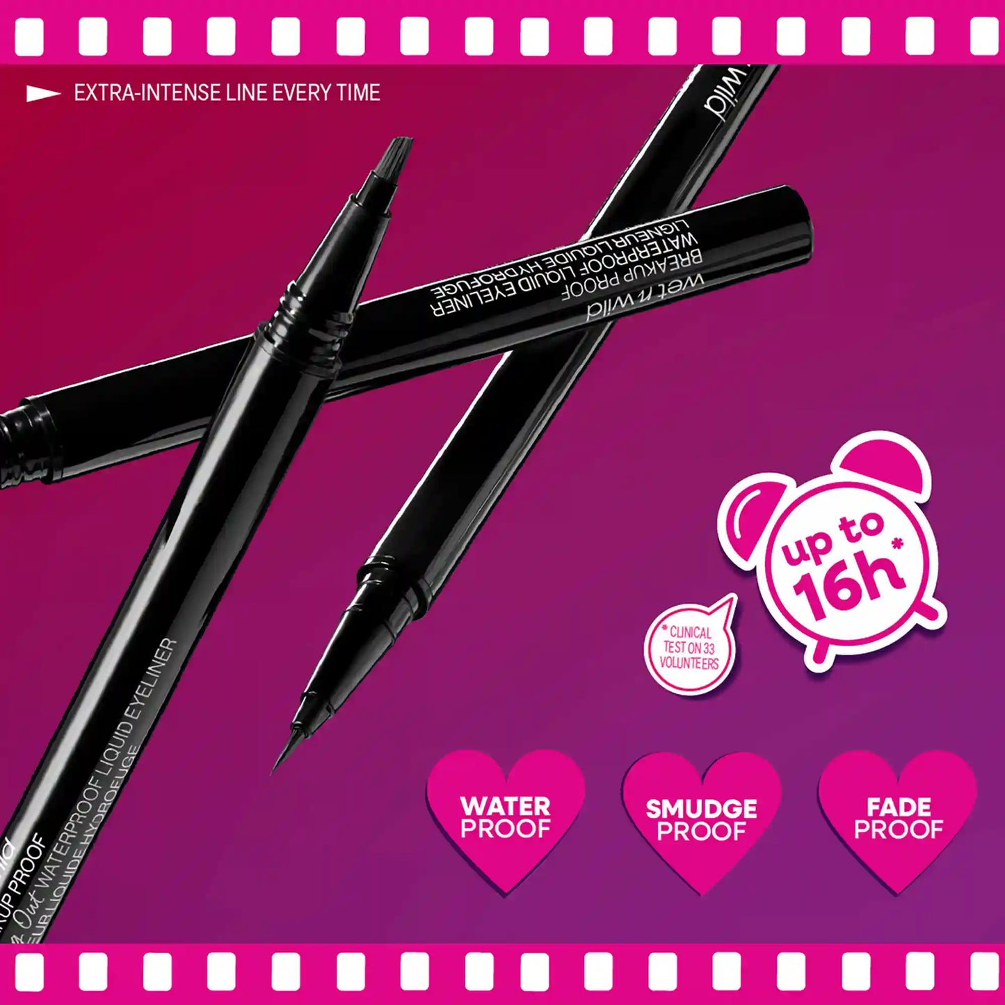 Breakup Proof Waterproof Liquid Eyeliner | Black