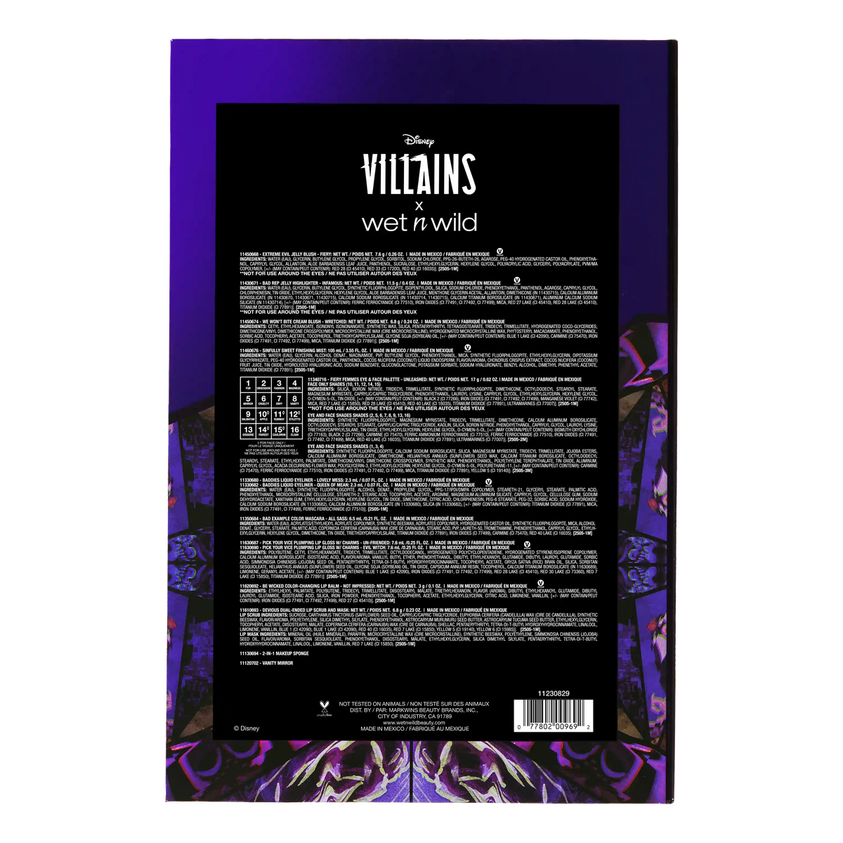 DISNEY VILLIANS PR BOX