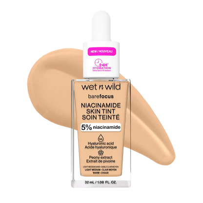 Bare Focus Niacinamide Skin Tint | Light Medium Sand