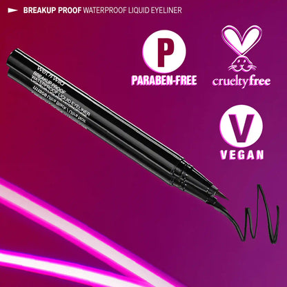 Breakup Proof Waterproof Liquid Eyeliner | Black