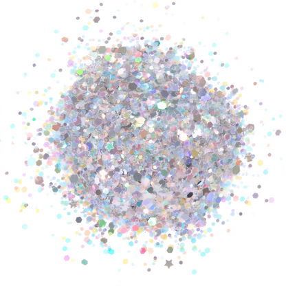 Face & Body Loose Glitter with Glue Set | Lunar Dust
