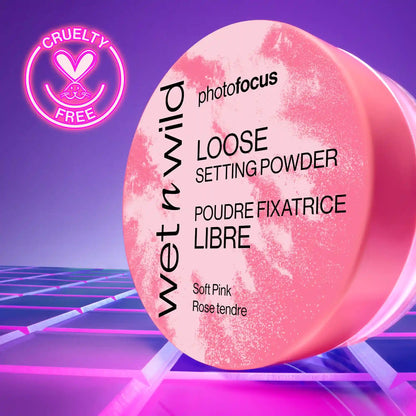Photo Focus Loose Setting Powder | Soft Pink