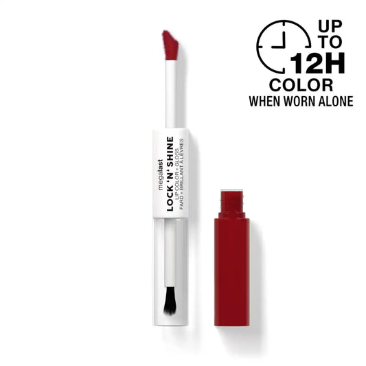 Megalast Lock 'N' Shine Lip Color + Gloss | Big Pout Energy