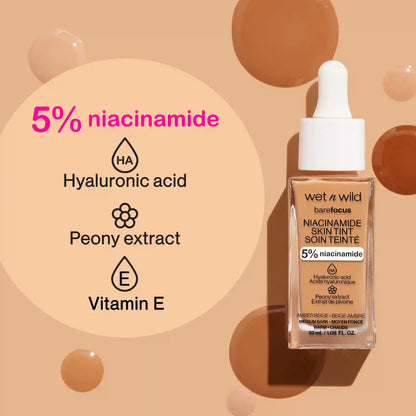 Bare Focus Niacinamide Skin Tint | Praline