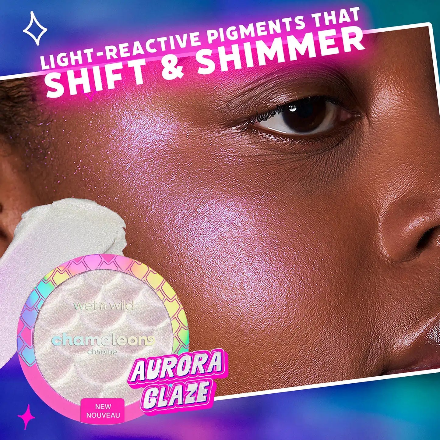 Chameleon Chrome Highlighter | Aurora Glaze