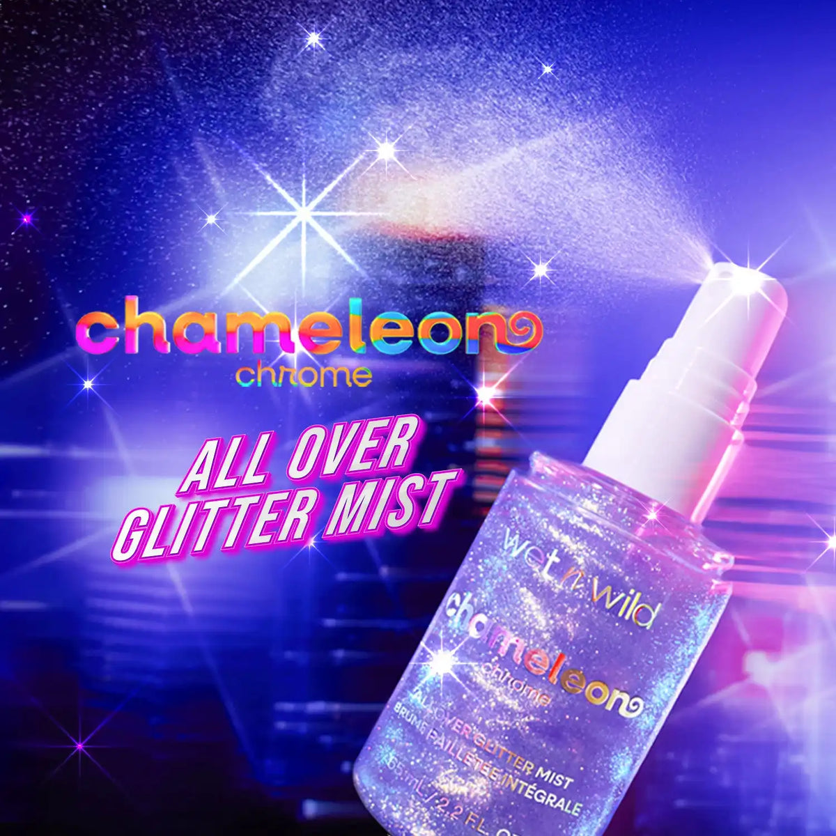 Chameleon Chrome All Over Glitter Mist | Milkier Way